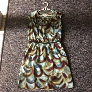 Multi colored dress with pockets